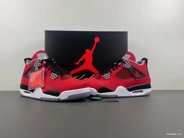 Rep Kickmax Bravo 4 308497-603 Jordan Retro Toro 0404